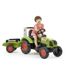 Tracteur  pdales claas arion 430 avec remorque 3  7 ans