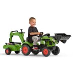 Tractopelle claas avec excavatrice et remorque 2  5 ans