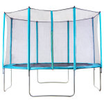 Trampoline rond de diamètre 370 cm avec filet de protection Trampoline rond de diamètre 370 cm avec filet de protection