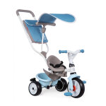 Tricycle baby driver plus bleu smoby