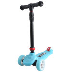 Trottinette volutive 3 en 1 et roues led coloris bleu
