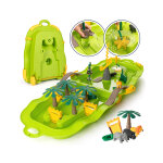 Valise jeux d'eau thme jungle