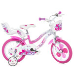 Vlo 14 pouces flappy blanc rose