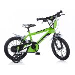 Velo 14 pouces garçon r88 vert fluo dinobikes Velo 14 pouces garçon r88 vert fluo dinobikes