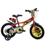 Vlo 14 pouces mickey mouse et eclairage avec gourde incluse