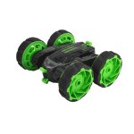 Voiture radiocommande crawling stunt vert
