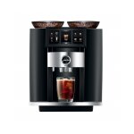 Assortiment machine  caf jura giga 10 diamond black ea et 5 paquets de caf + 2 sets de verres double ...