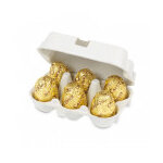 Bo�te de 6 oeufs chocolat fourr�s pralin� 78g