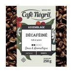 Caf torrfi dcafin sans solvant pur arabica en grains