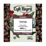 Caf� torr�fi� pur arabica titus du rwanda 250g