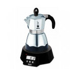 Cafetire italienne moka timer lectrique bialetti 6t argente