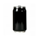 Canette isotherme inox noire 28cl