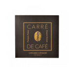 Carr de caf noir  croquer enrob de beurre de cacao pralus 50g