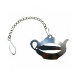 Clip pour filtre � th� en acier