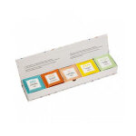 Coffret monument ths & tisanes bio assortis sachets mousseline x25