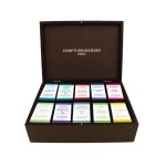 Coffret de ths sachets voiles assortis suremballs x100