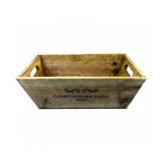 Corbeille de composition cadeau en bois r�tro comptoirs richard