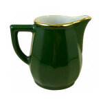 Cr�mier porcelaine vert 10cl