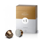 Étui de 24 capsules richard premium espresso n°1 pour machine ventura Étui de 24 capsules richard premium espresso n°1 pour machine ventura