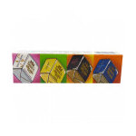 Etui de chocolats noisettes, noir, citron, blanc assortiment 40g