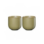 Gobelets en porcelaine taupe miso 20cl