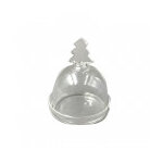 Mini cloche verre sapin
