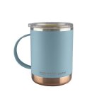 Mug asobu isotherme de couleur bleu acier 36cl