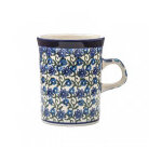 Mug bunzlau castle motif campanule 15cl