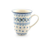 Mug bunzlau castle motif winter garden 45cl