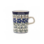 Mug bunzlau castle motif wood violets 15cl