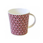 Mug dunoon porcelaine fine lomond samarkand rouge 35cl