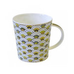 Mug dunoon porcelaine fine samarkand motif citron 35cl