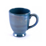 Mug iris� bleu maria portugal terracota 30cl