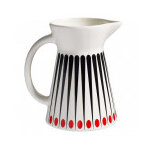 Pichet � lait amanda rouge 30cl