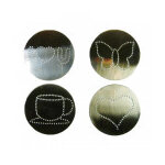 Set de 4 pochoirs � cappuccino