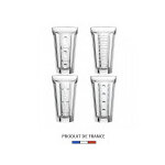 Set de 4 verres � cocktail la roch�re saga 34. 8cl