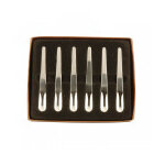 Set de 6 touillettes m�tal
