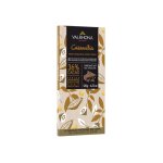 Tablette de chocolat lait 36% caramelia perles craquantes 120g