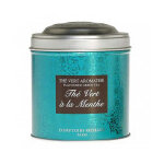 Th vert aromatis  la menthe bote mtal vrac 80g