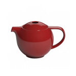 Th�i�re loveramics ronde porcelaine rouge 0. 9l