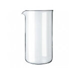 Verre de rechange pour cafetire  piston 12 tasses