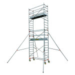 Centaure echafaudage roulant alu st205 - 3 ht 4. 90 m Centaure echafaudage roulant alu st205 - 3 ht 4. 90 m