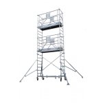 Direct mat chafaudage roulant acier 6 mtres