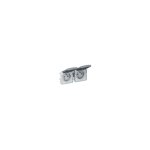 Legrand prise de courant double plexo tanche - horizontal 2p + t 16a - legand 069562