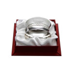 Aubry - cadoret 1890 rond de serviette tambourin - argent massif Aubry - cadoret 1890 rond de serviette tambourin - argent massif