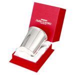 Aubry - cadoret 1890 timbale chope sertie - argent massif Aubry - cadoret 1890 timbale chope sertie - argent massif