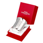 Aubry - cadoret 1890 timbale evase filet - argent massif