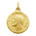 Augis médaille christ - or jaune 18ct Augis médaille christ - or jaune 18ct