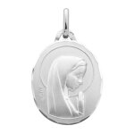 Augis médaille sainte vierge - or blanc 18ct Augis médaille sainte vierge - or blanc 18ct