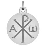 Maison de la médaille médaille chrisme - argent massif Maison de la médaille médaille chrisme - argent massif